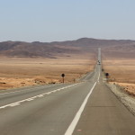 Estrada deserto