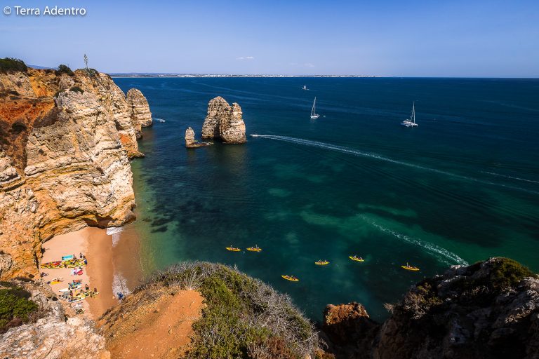 As incríveis praias do Algarve em Portugal