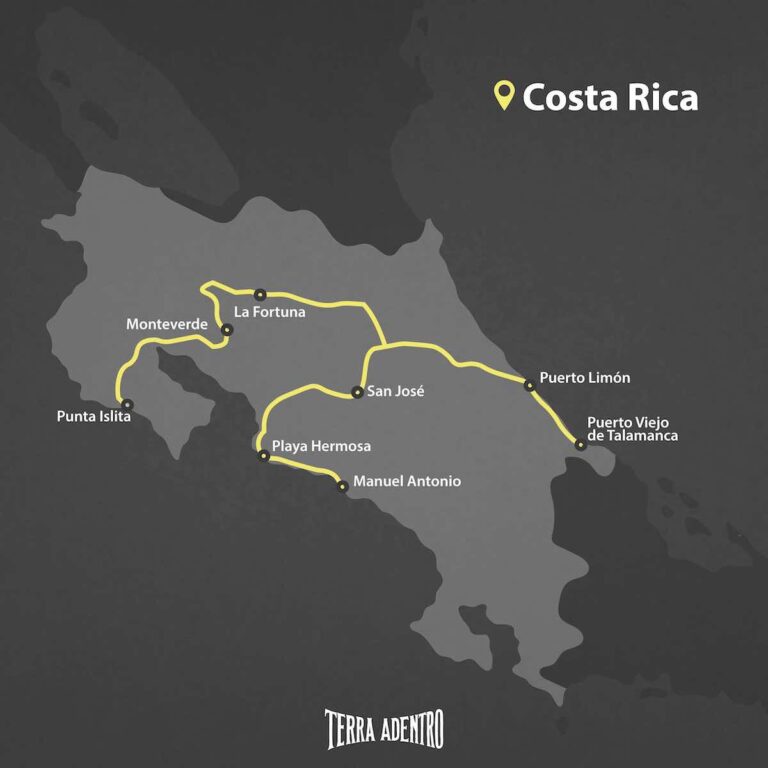 Roteiro de carro pela Costa Rica